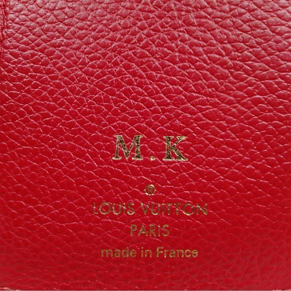 Louis Vuitton Victorine LV Wallet  Red Monogram Empreinte - Picture 7 of 9